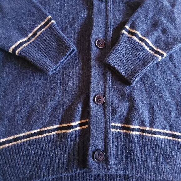 Womens Harry Potter Hufflepuff Scottish Wool Button Cardigan Sweater Size Large - Picture 6 of 8